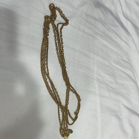 2 gold tone chains 16.5 inches - Picture 7 of 7